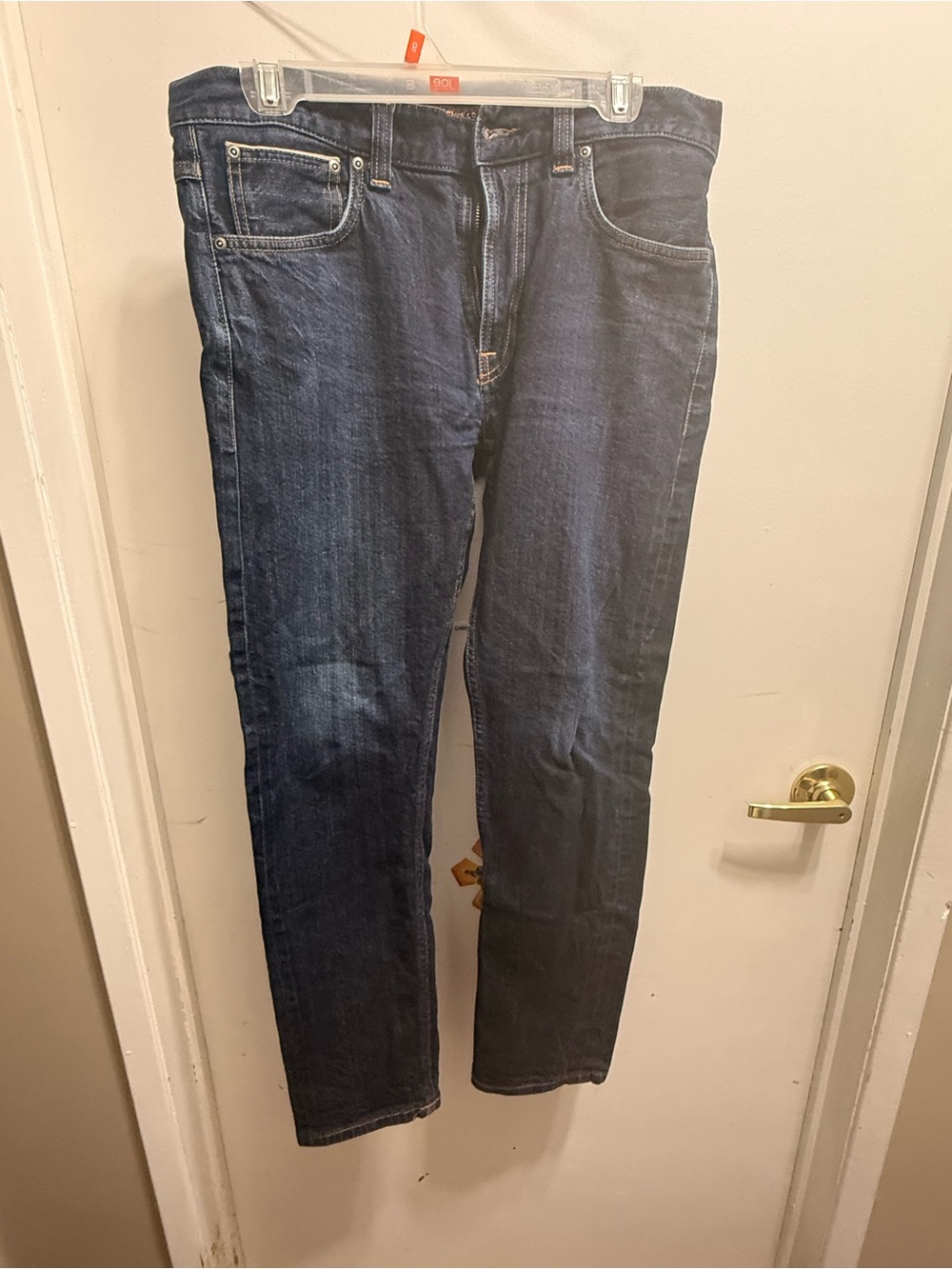 Nudie Jeans Slim Straight Dark Indigo Denim